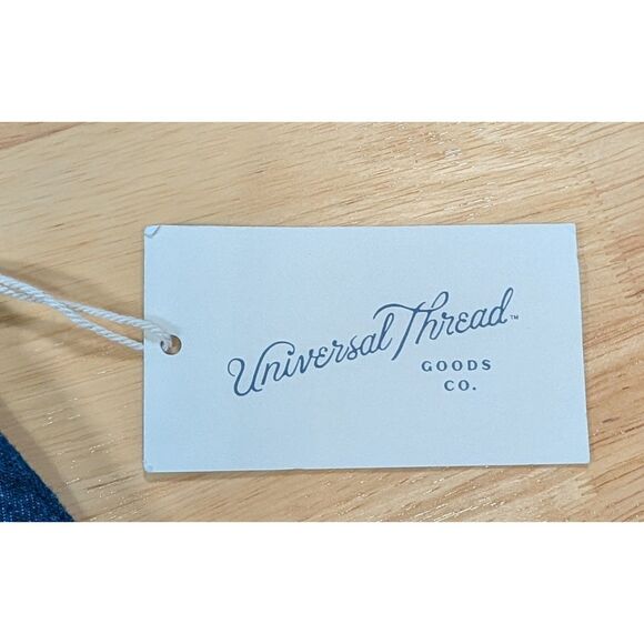 2 Universal Thread Vintage Bootcut Jeans Womens 10 Dark Wash High Rise Stretch - Picture 5 of 11